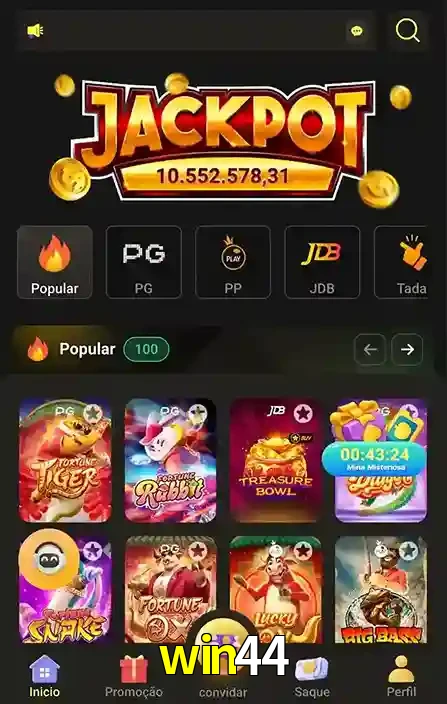 Promoções Especiais no win44 App